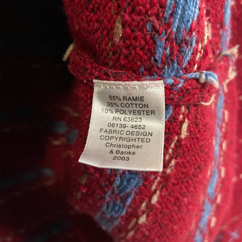 Vintage Red Horse Knit Sweater - Picture 8 of 9